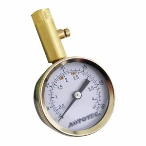Medidor presion neumaticos Auto meter Manometro 60psi 2160